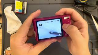 SONY W610 pink - YouTube