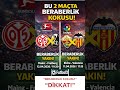 👉 ŞOK TAHMİNLER! Mainz - Freiburg &amp; Elche - Valencia BERABERE BİTEBİLİR 😱  #futbol #tahmin  #shorts