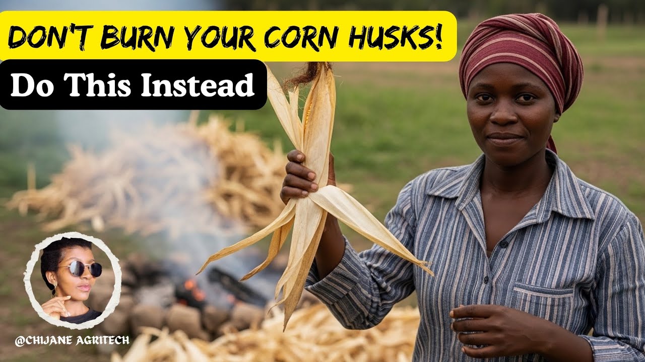 Turn Corn Husks into High-Protein Feed for your Cattle, Sheep and Goat