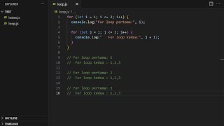 Nested Loop (Penjelasan Singkat)