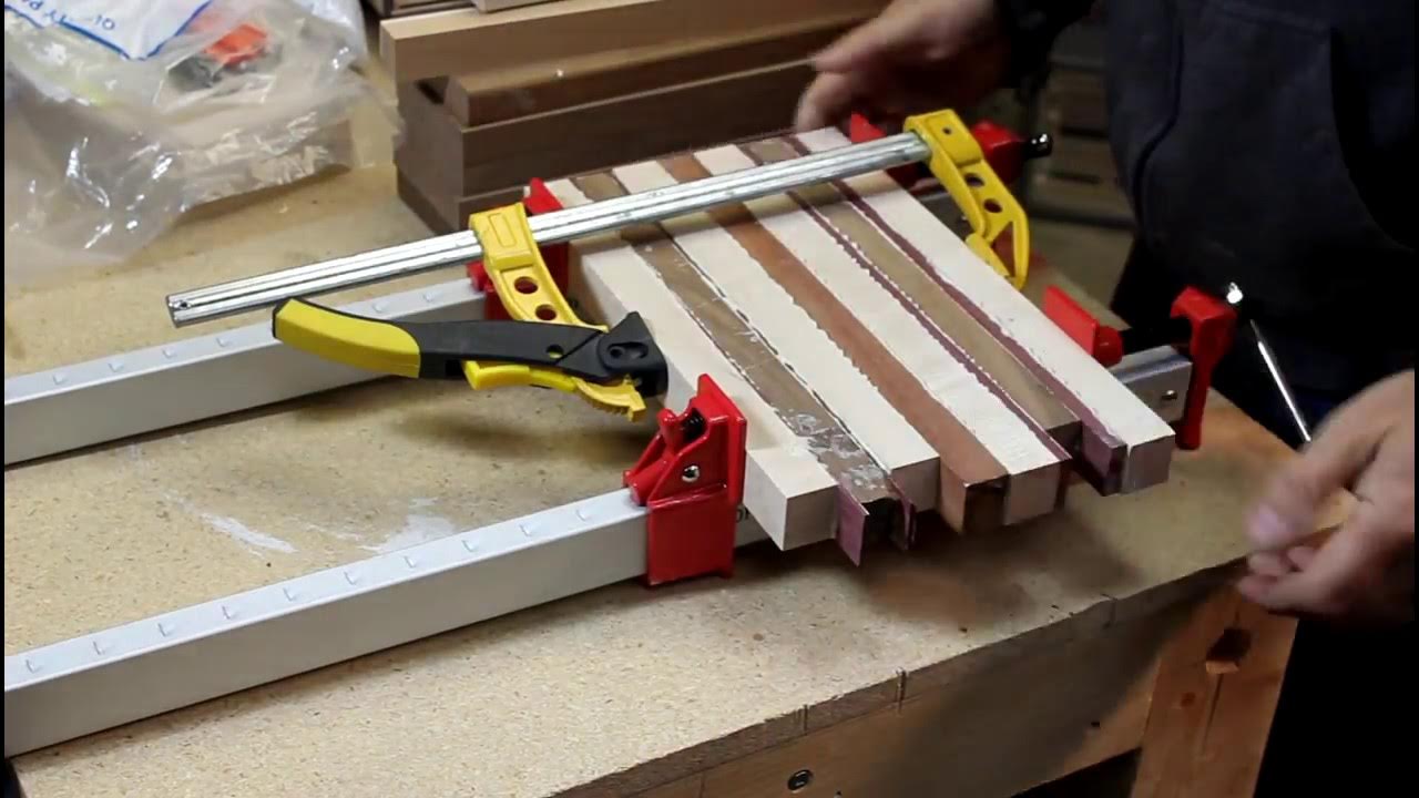 Cutting board glueup YouTube
