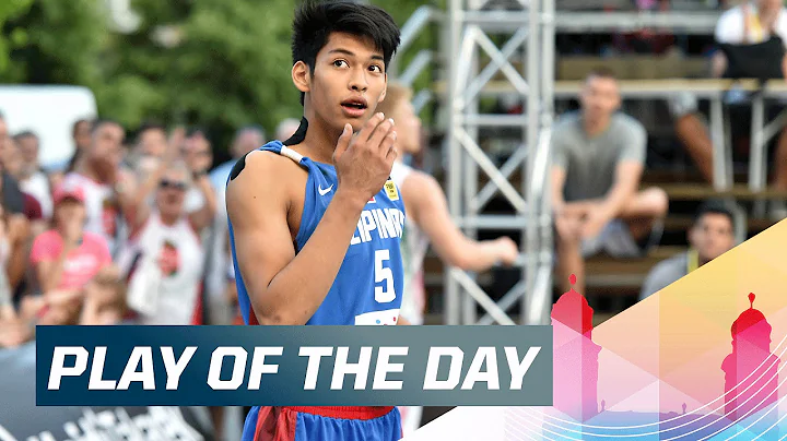 Ricci Rivero - Play of the Day (Day 2) - 2015 FIBA...