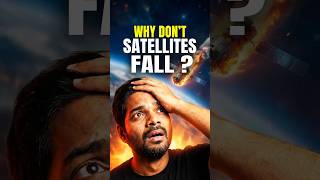 Why Don't Satellites Fall? The Ultimate 30-Second Physics Breakdown! 🎯