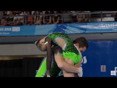 Youth Olympic Games 2018 - Acrobatic Gymnastics - Mixed Pair - Final - Bulgaria