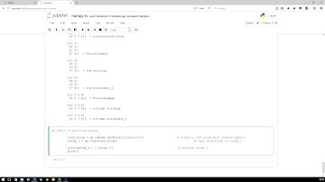 Python Numpy - splitting arrays #12