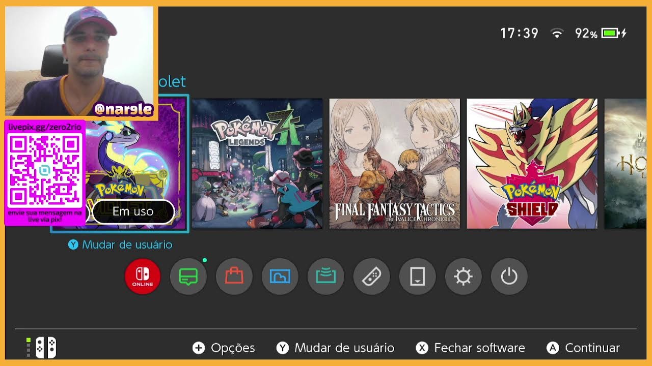 nar9le jogando o WONDERWORLD COMPENSATION TOUR - Pokémon Scarlet & Violet