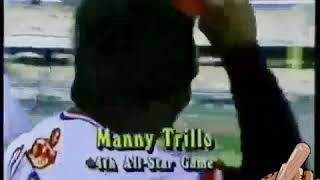 Manny Trillo Cleveland Indians 1983 ALL STAR GAME