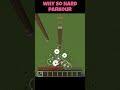 This Minecraft Clutch hardest most ever #shorts