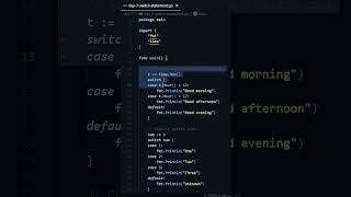 Switch in GoLang 😎 | Day 7 of 90 Days Challenge 💻