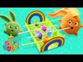 SUNNY BUNNIES - How to Make Table Soccer | GET BUSY COMPILATION | Cartoons for Children