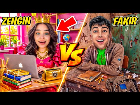 ELIF SINEM EGEMEN WE PREPARED FOR SCHOOL RICH VS POOR ‼️