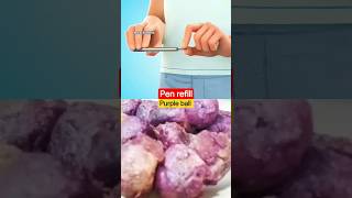 pen refill 🖊️ purple ball 🟣 #pen #refill #ball