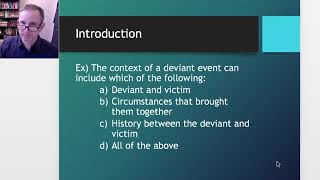 Chpt 2 Deviant Events and Social Control