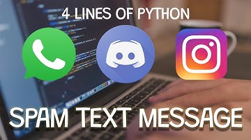 Python Script Spam Messages | 4 lines