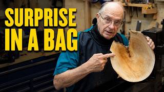 Turning a Maple Bowl Platter After Four Years of Drying