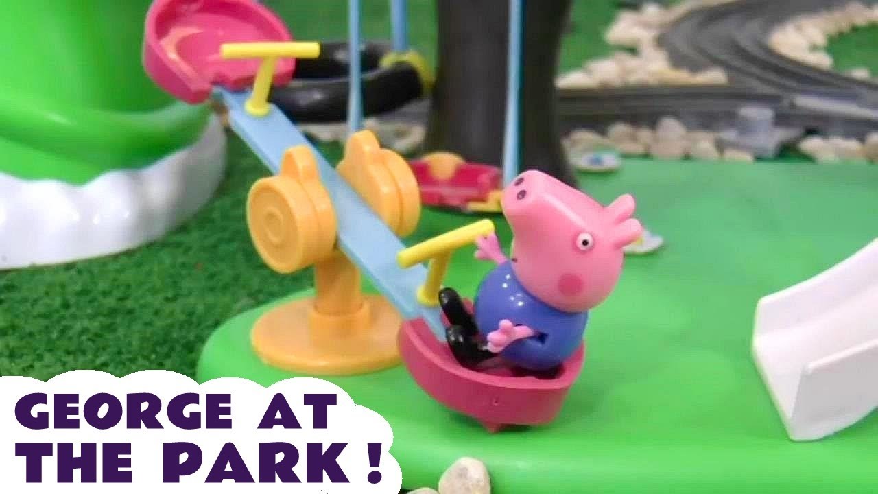 toytrains4u wiki Peppa Pig Full Episode George Accident at the Playground - A fun kids story