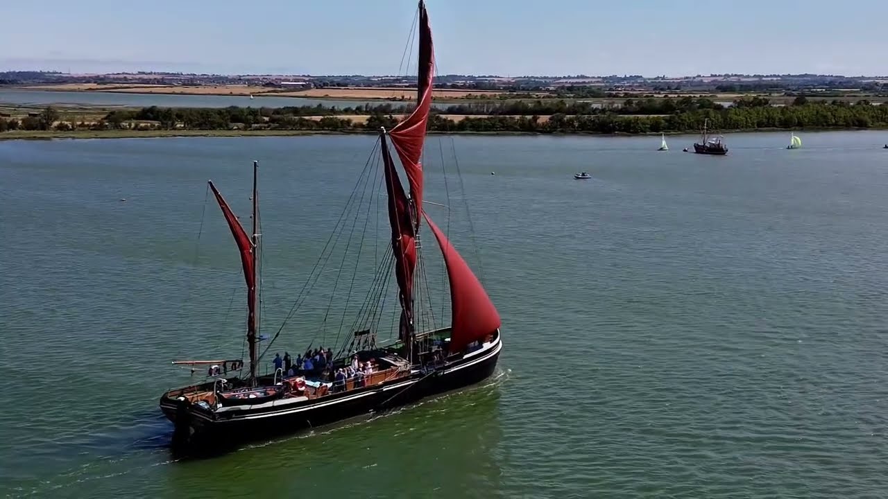 Heybridge Basin Regatta 2025 - Soaring above with the DJI mini 3 Drone