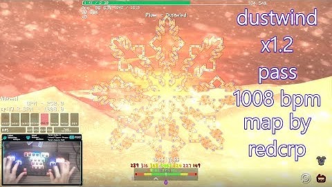 [lvl.17][ADOFAI Custom Clear][x1.2] Plum - Dustwind (map by redcrp)