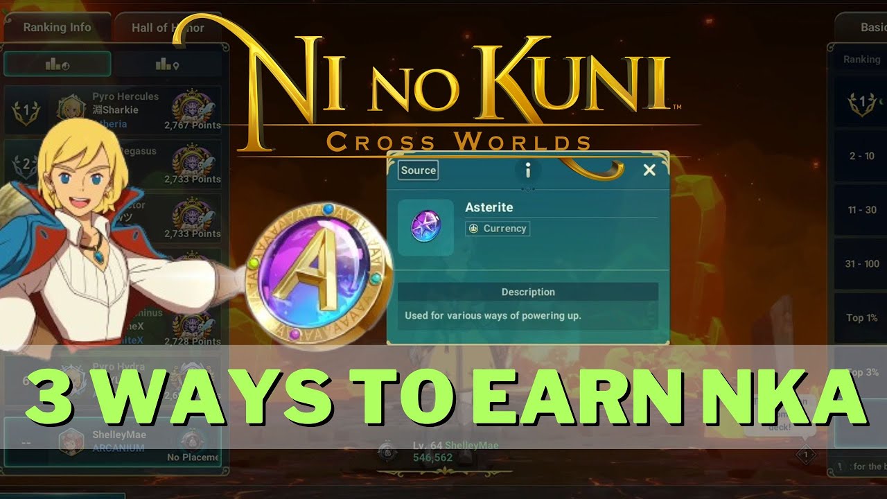 3 Ways on How to Earn NKA Token in NI no Kuni Cross Worlds | by Shelley Mae  | Medium