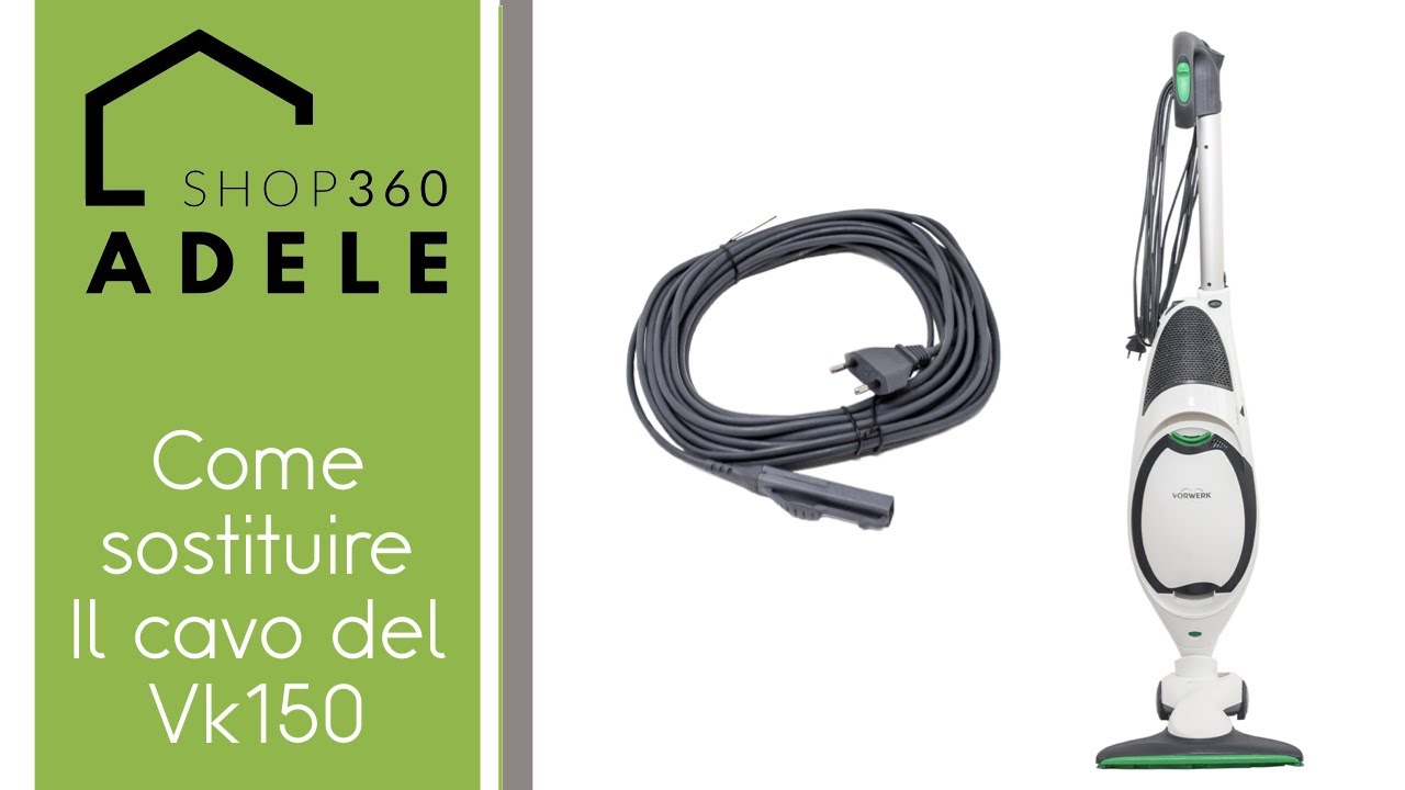 COME SOSTITUIRE IL CAVO DEL VK150 - YouTube