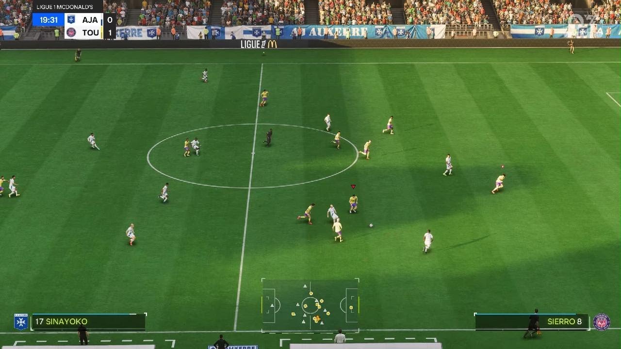 FC 25 Auxerre VS Toulouse