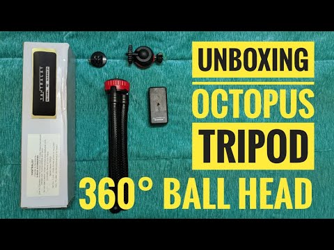 Unboxing Octopus Tripod With 360° Rotatable Ball Head From Yantralay School Of Gadgets | Vlogytech