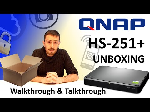 The QNAP HS-251+ NAS Unboxing, Walkthrough and Talkthrough with SPAN.COM