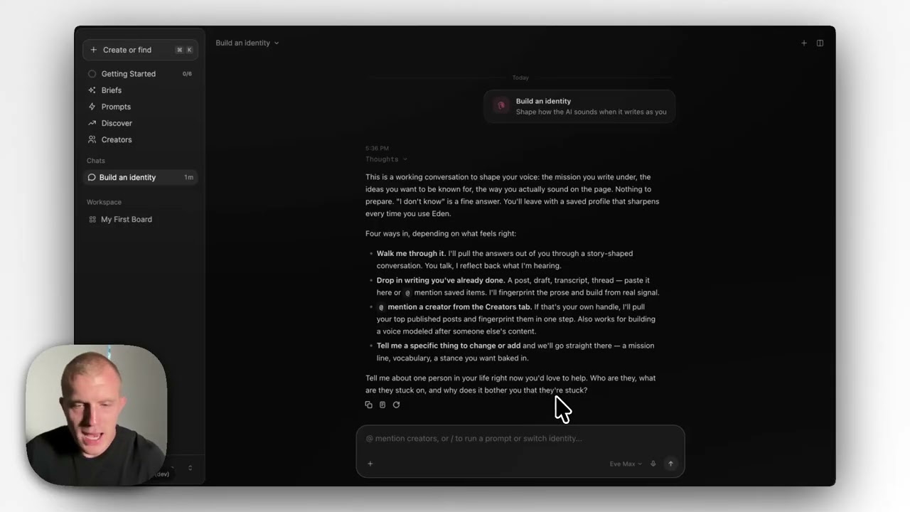 Identities: How To Get AI To Think Like You