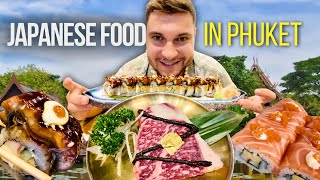 Eating Japanese Food for 24 hours in Phuket, Thailand | Delivery VS Restaurants