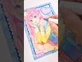 【イラストメイキング】話題のOhuhu×サンリオキャラクターズコラボイラストマーカーで制服の少女を描く#shorts #ohuhumarkers #イラストメイキング