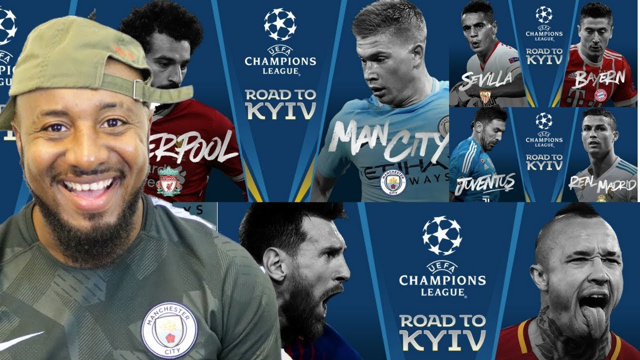 2017/18 UEFA Champions League Quarter Finals Draw Reaction vlogs in spanish