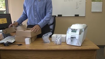 How to set up the Magicard Rio Pro ID card printer