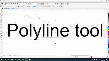 Corel Draw Tips & Tricks Polyline tool