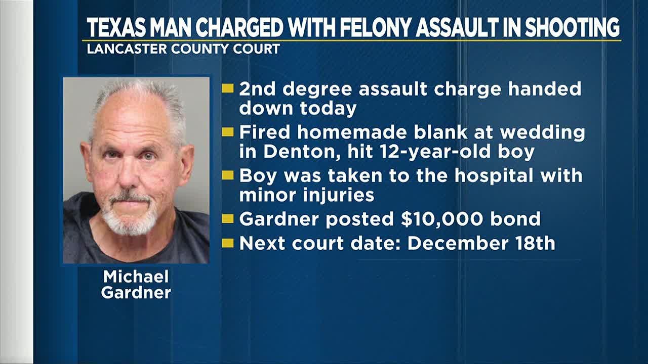 Texas man charged with felony assault in accidental shooting - YouTube