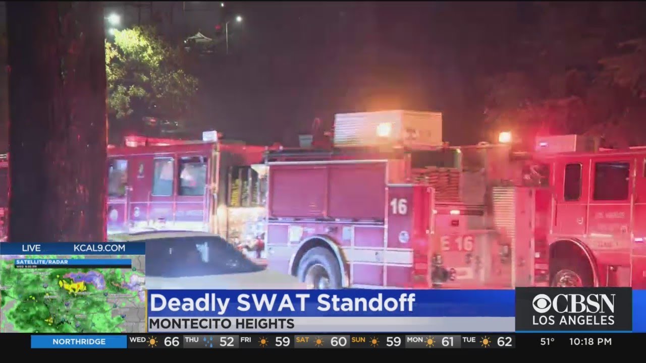 Deadly SWAT Standoff In Montecito Heights - YouTube