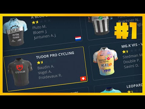 OUR CAREER BEGINS! #1 - Pro Cycling Manager 2022 - TUDOR Career