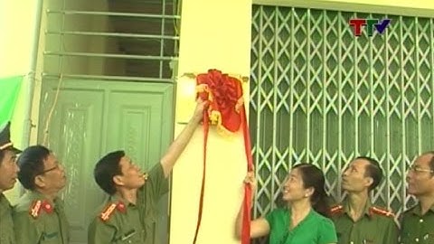 Công an Thanh Hóa trao nhà tình nghĩa cho cán bộ chiến sỹ thuộc lực lượng ANND có hoàn cảnh khó khăn