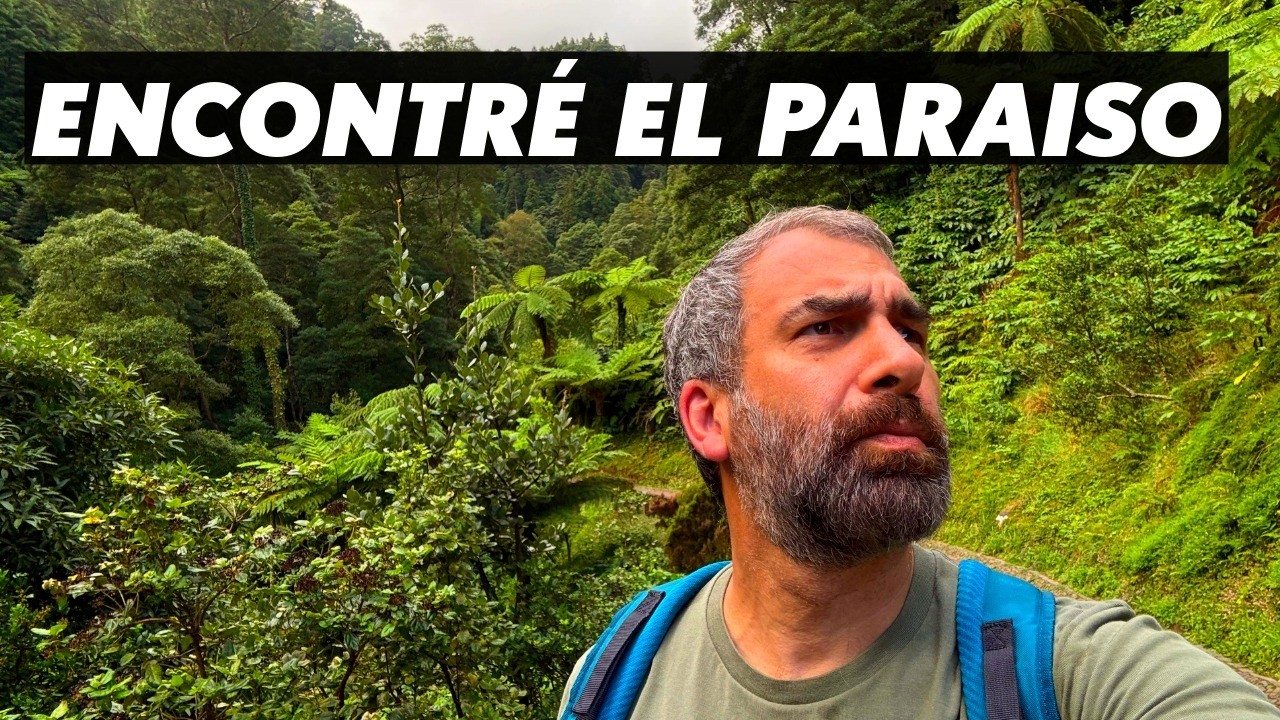 Azores Ep 2: Me metí en las termas más salvajes de Azores | Caldeira Velha