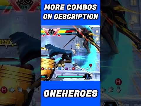 🗡️VERGIL COMBO FEAT.TRON/MODOK!🤖🧠 #shorts #umvc3 #ultimatemarvelvscapcom3 #mvc3 #marvelvscapcom3