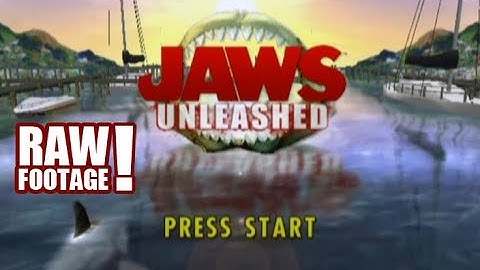 Raw Gameplay Footage: Jaws Unleashed (Xbox)