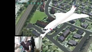 Concorde over Manston replay.