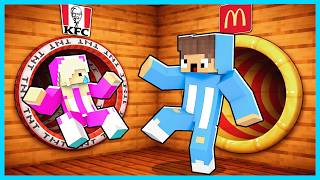 MIPAN & ZUZUZU HARUS PILIH PEROSOTAN KFC VS MCDONALD'S DI MINECRAFT SURVIVAL!