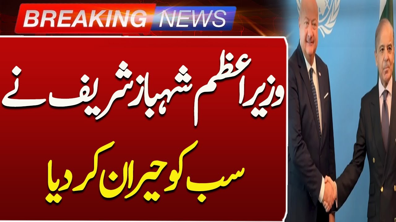 PM Shehbaz Sharif Impresses World Leaders by Speaking Their Languages | Breaking News | Such News