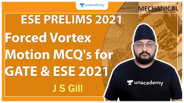 ESE 2021 Prelims | Forced Vortex Motion MCQ