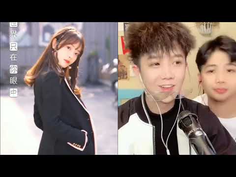 兔子牙郭聰明同框演唱《情深深雨濛濛》，可愛和調皮，你更喜歡誰