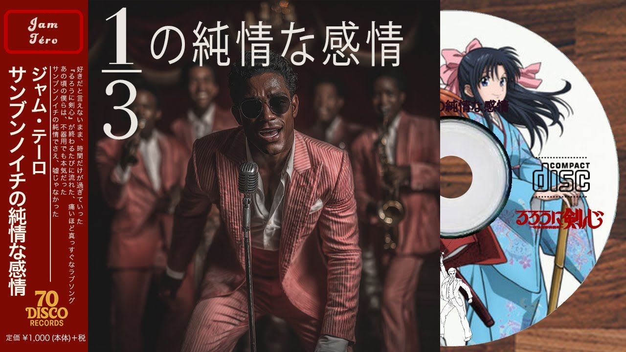 Re:1／3の純情な感情(DISCO Cover) / SIAM SHADE アニメ『るろうに
