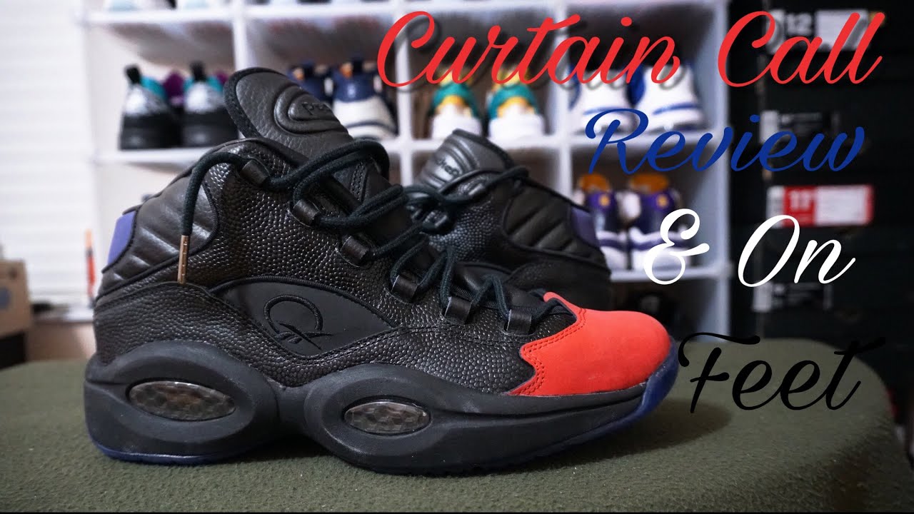 reebok question curtain call