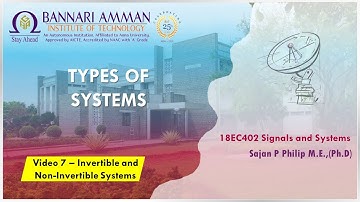 Invertible and Noninvertible Systems