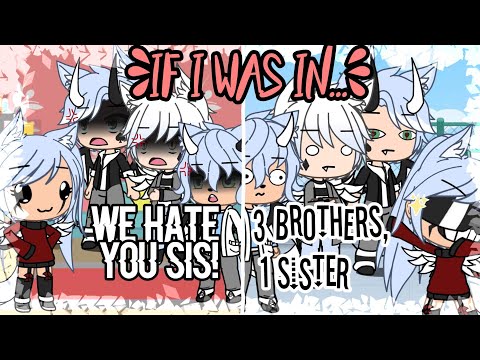 If I was in 2 glmm's (2 in 1 Gacha life skit)