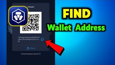 How To Find Crypto Wallet Address on Crypto.com Onchain